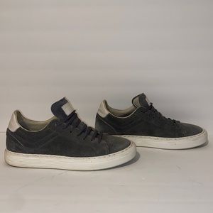 Brunello Cucinelli Gray Suede Nubuck Men’s Sneakers!!